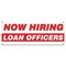 Signmission Now Hiring Loan Officers Banner Apply Inside Accepting Application Single Sided B-30271 - alternate 1